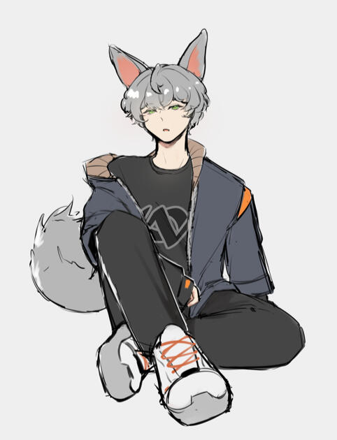 colored sketch